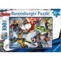 Puzzle Avengers, 100 Piese Ravensburger - 2